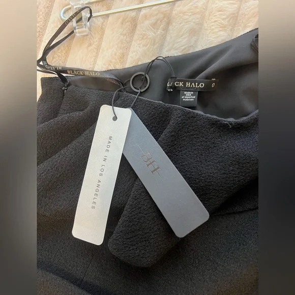 Black Halo Kallan Ruffle Jumpsuit NWT - Picture 11 of 16